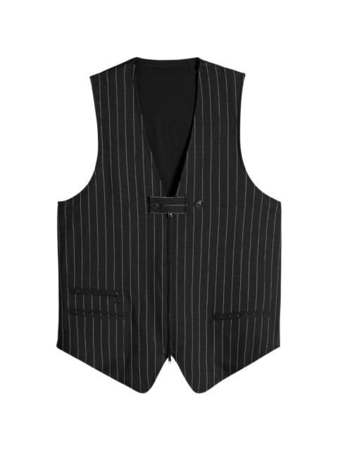 pinstripe waistcoat