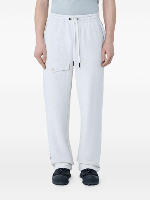 logo-patch track pants