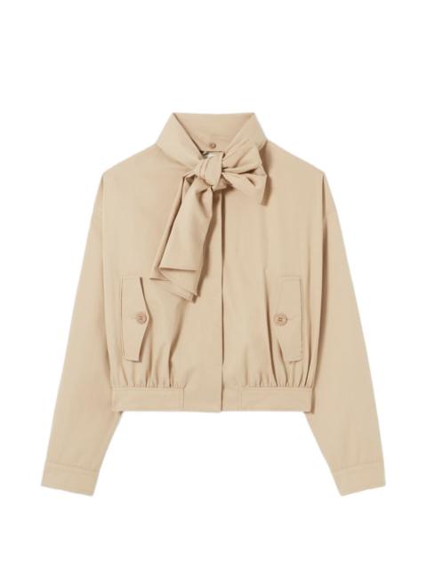 bow -detail jacket