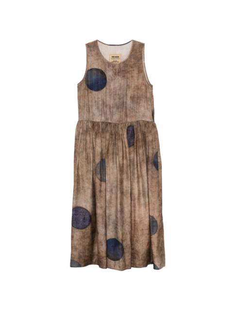 Ardal draped midi dress