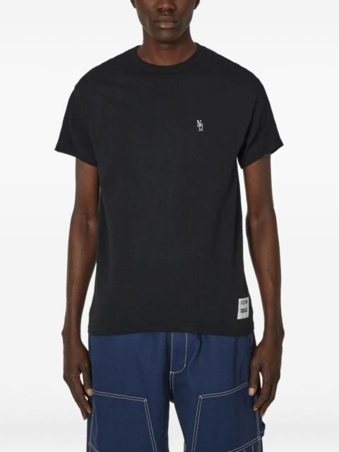 graphic-print logo T-shirt