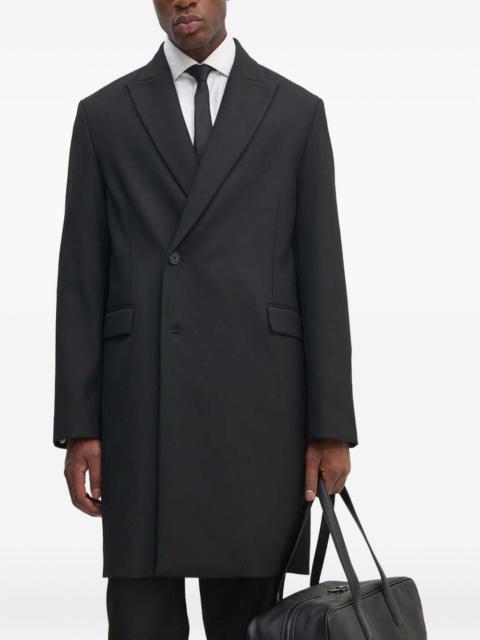 single-breasted coat