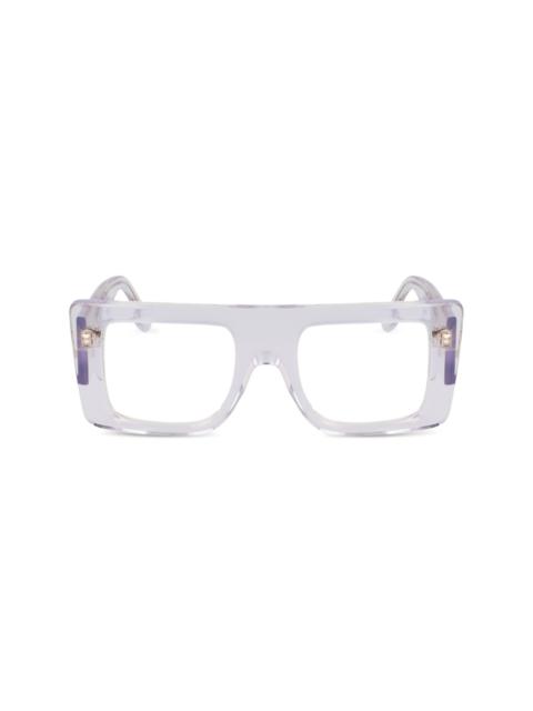 square-frame glasses
