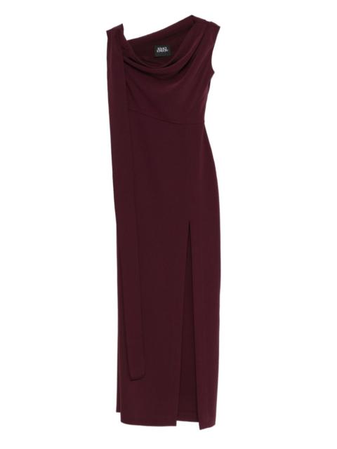 Irina cowl-neck maxi dress