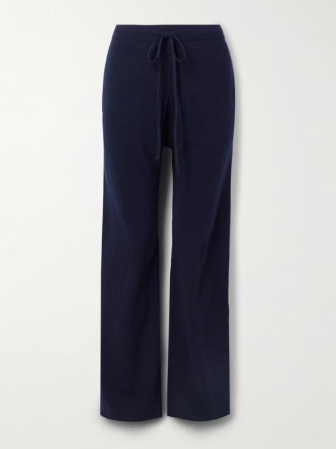 Wool And Cashmere-blend Track Pants