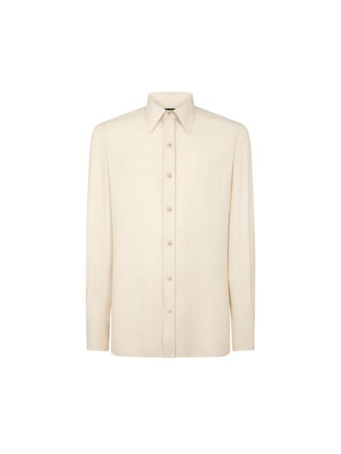 SILK TWILL SLIM FIT SHIRT