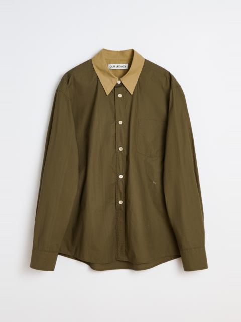 Beyond BD Shirt Pine Green Super Poplin