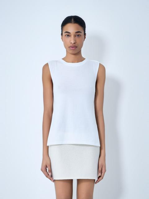 Sleeveless Cotton Tank Top