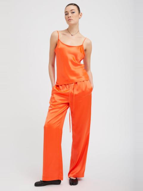 ORANGE SILK KAUAI PANTS