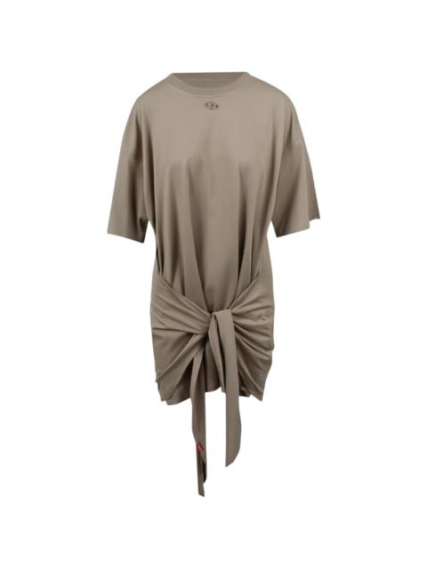 D-Eivor tie-detail mini dress