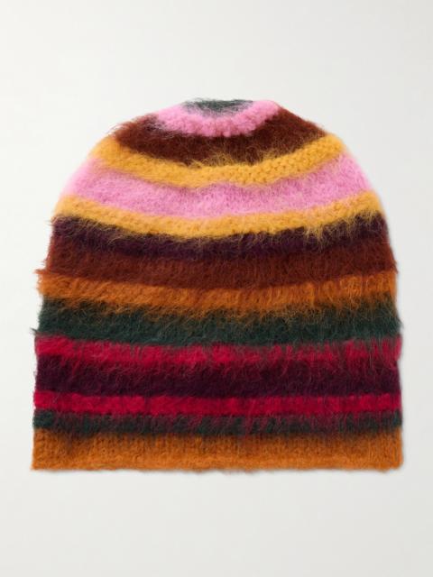 Thistle Pacific Striped Alpaca-blend Beanie