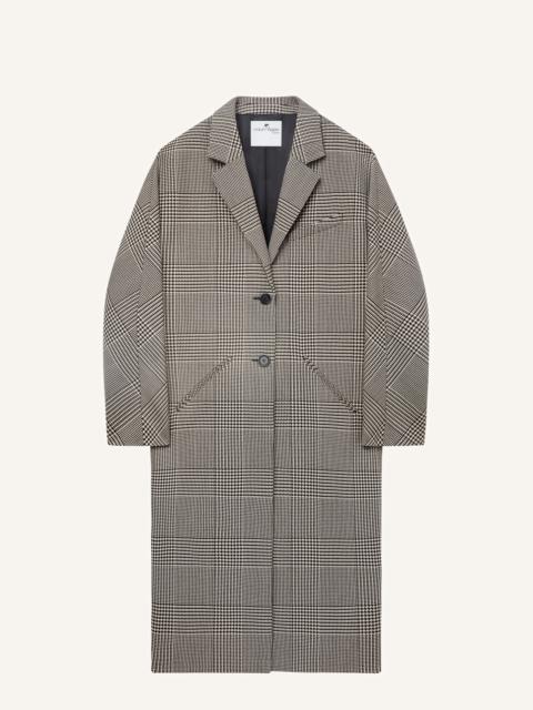 COCOON PRINCE OF WALES LONG COAT