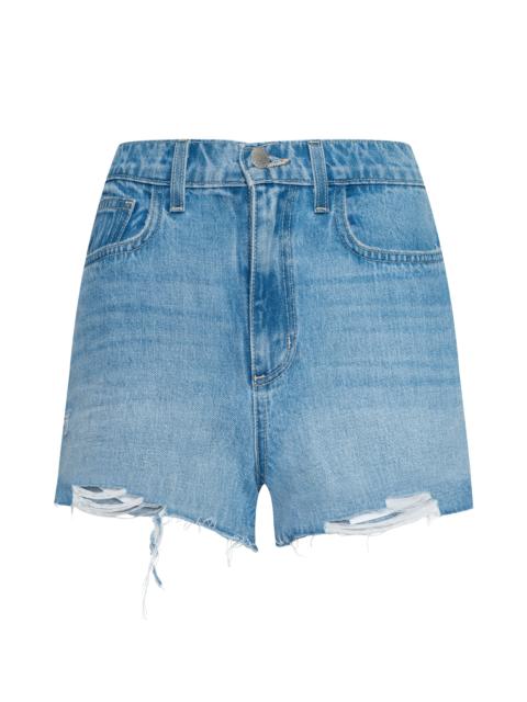Clark Distressed Jean Short