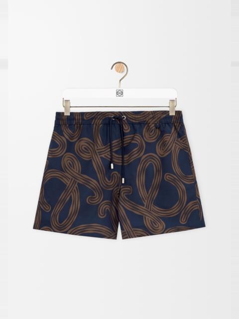Swim shorts in technical shell