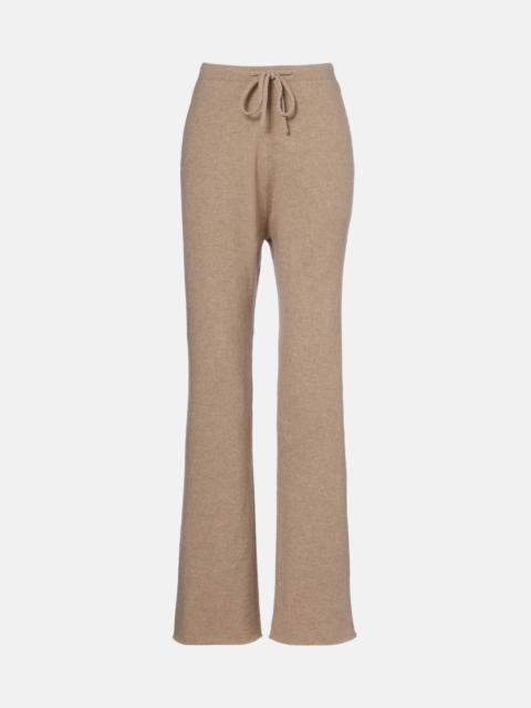Run cashmere-blend sweatpants