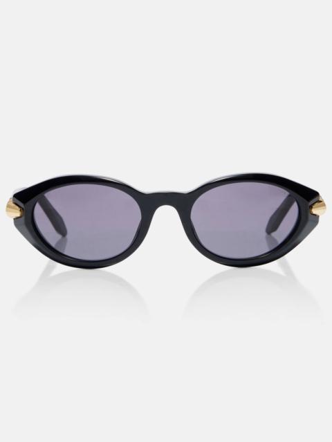 Serpenti Viper oval sunglasses