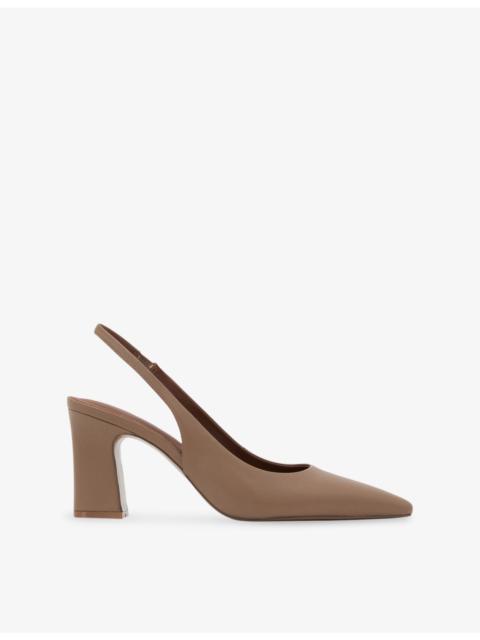 Lorena Suede Slingback Courts