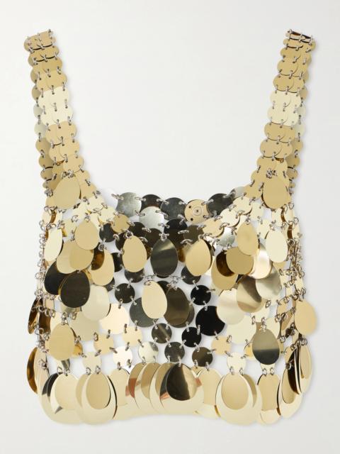 Cropped Chainmail Top