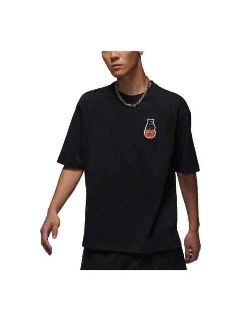 Air Jordan Graphic T-shirt Asia Sizing 'Black' HM4898-010
