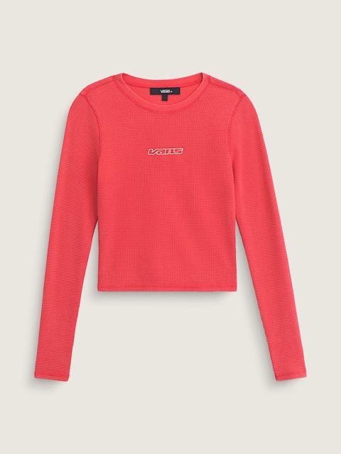 Teri Waffle Long Sleeve Shirt