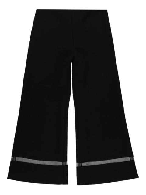 Wallace flared trousers