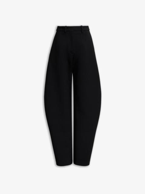 ROUND JEANS IN WOOL GABARDINE