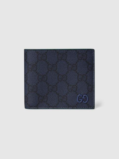 Green interior GG bi-fold wallet