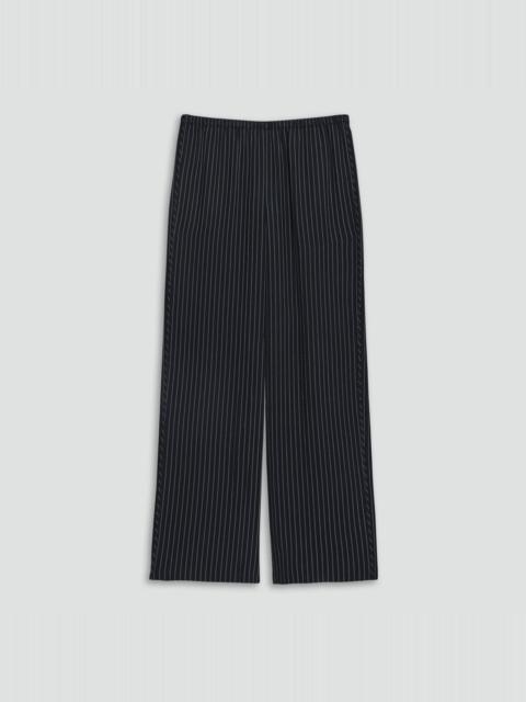 Vented Pull-On Pant in Washed Stripe