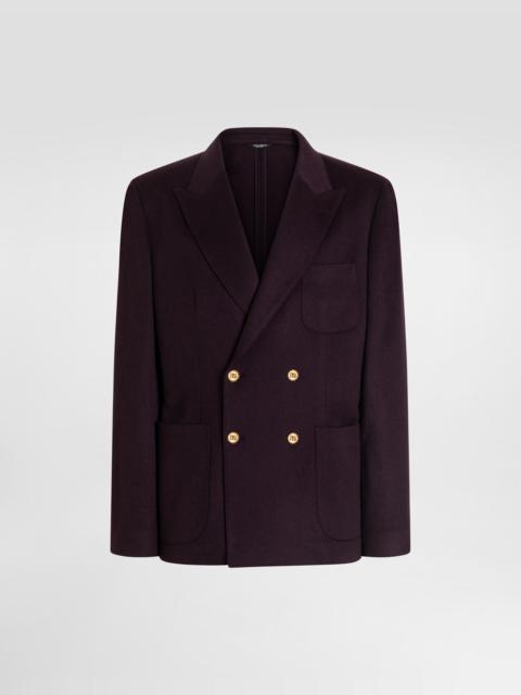 Double-breasted portofino cashmere jacket