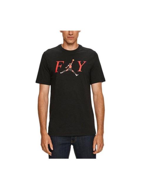Air Jordan Graphic Fly T-Shirt 'Black' CN3598-010