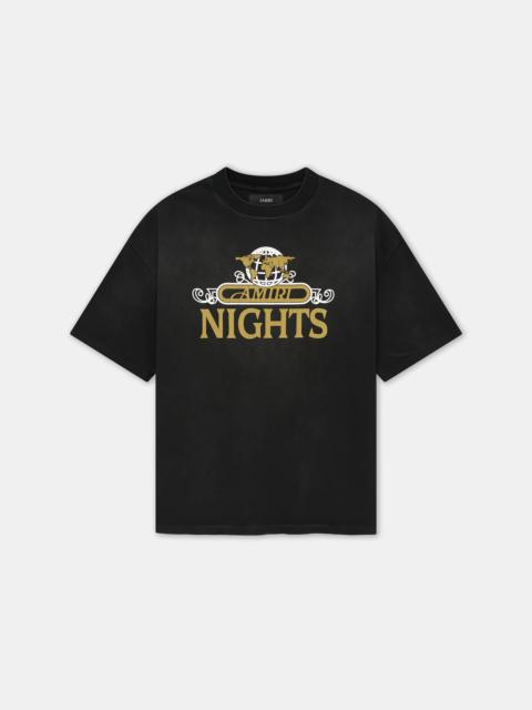 AMIRI NIGHTS OVERSIZED TEE