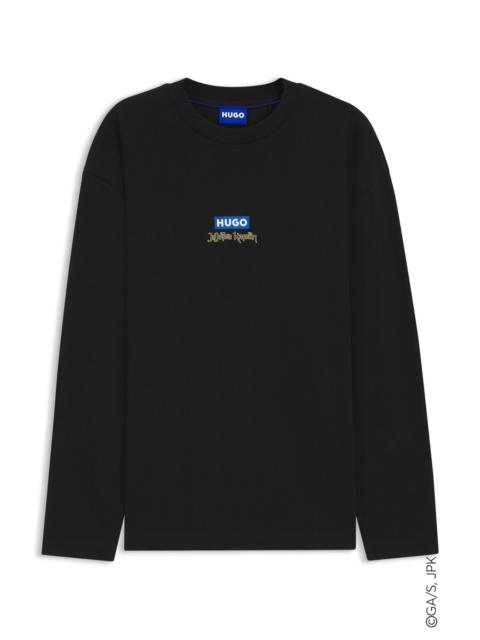 HUGO X JUJUTSU KAISEN T-SHIRT WITH YUJI, MEGUMI AND KENTO PRINT