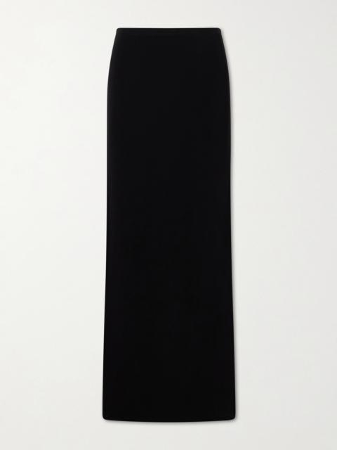 Emma Stretch-jersey Midi Skirt