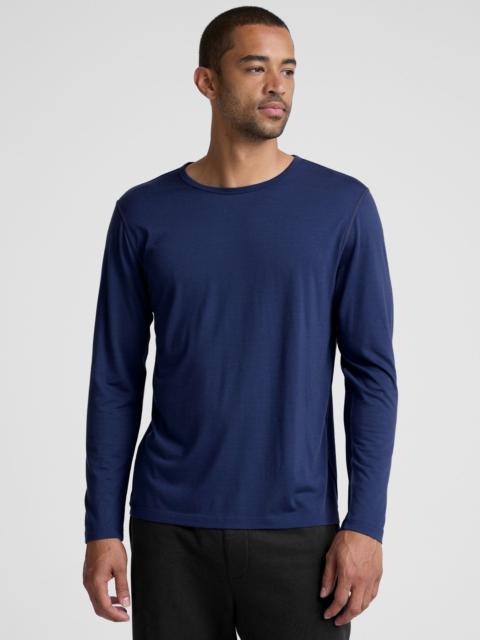 Merino Wool Men's Long Sleeve Crew