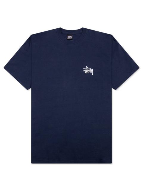 BASIC STUSSY TEE - NAVY