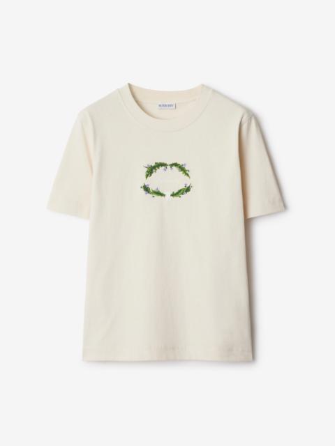 Thistle Logo Cotton T-shirt