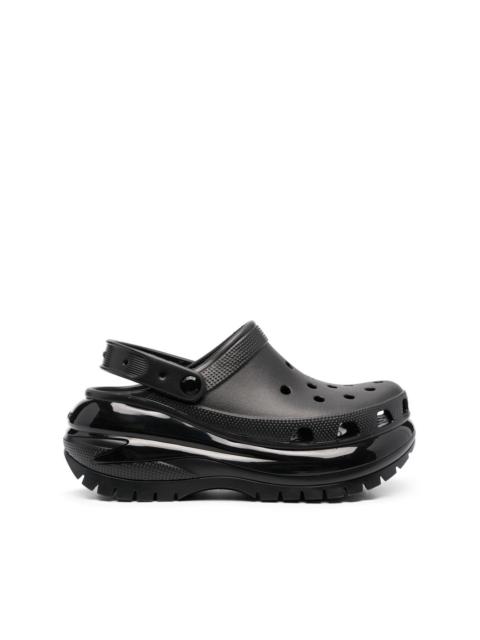 perforated platform clogs