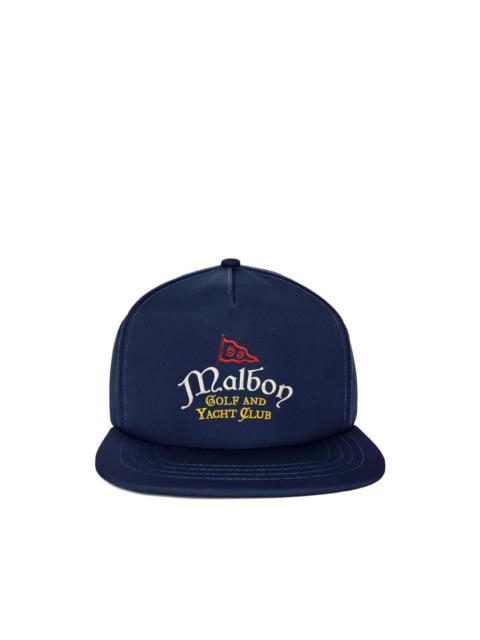 logo-embroidered baseball cap