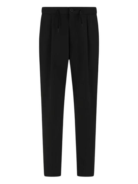 pleat-detail tailored trousers