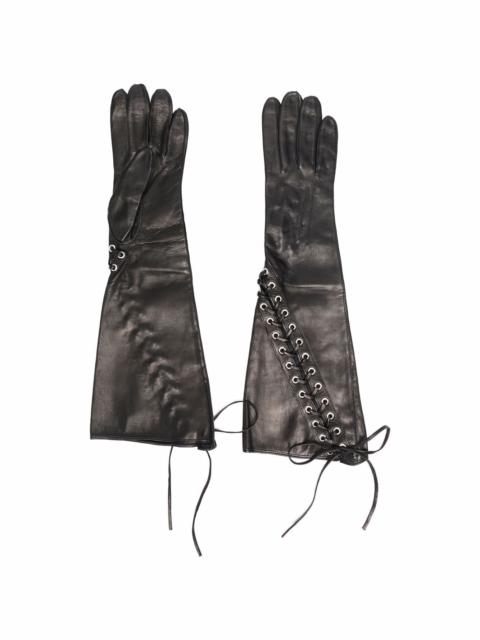 lace eyelet gloves