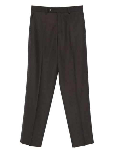straight-leg trousers