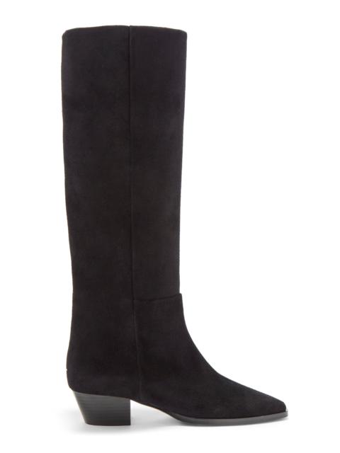 Medea Suede Knee Boots black