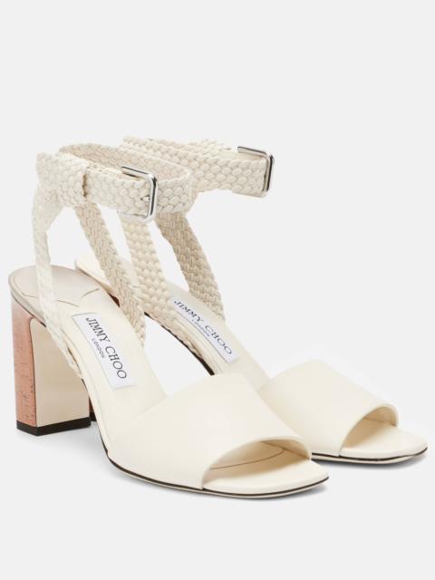 Rori braided leather sandals