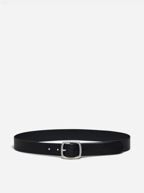 Leather Center-Bar Belt
