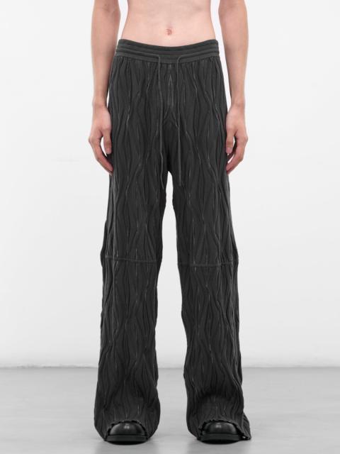 Gray Raday Swirl Knit Sweatpants