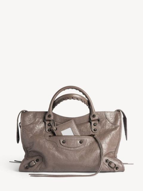 Women's Le City Bag Medium in Dark Noix