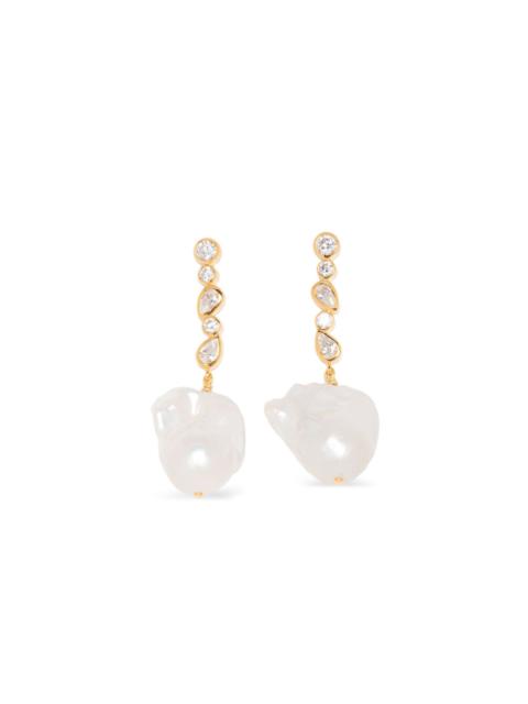 Pitter‐Patter drop earrings