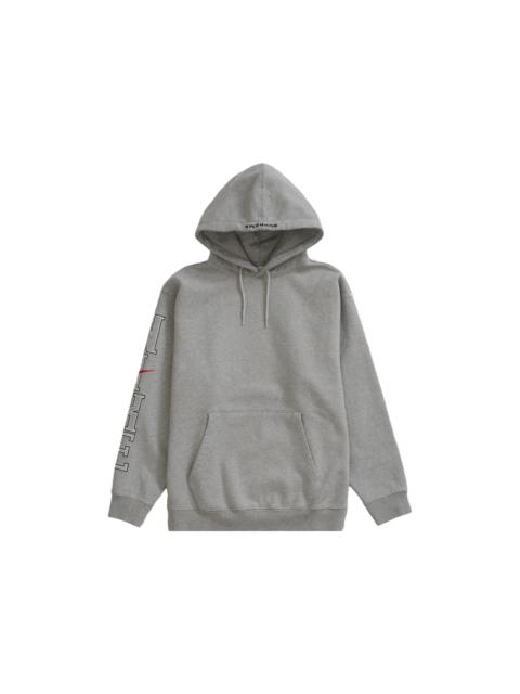 Supreme Nike Hooded Sweatshirt Heather Grey