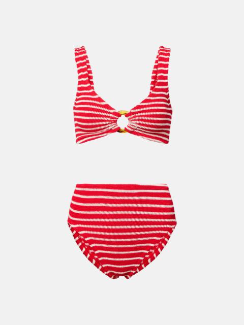 Nadine striped bikini