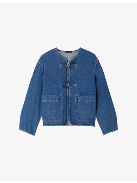 Agatha Boxy-Fit Denim Jacket